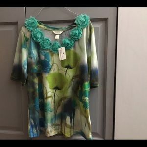 Christoper & Banks Short Sleeve Top